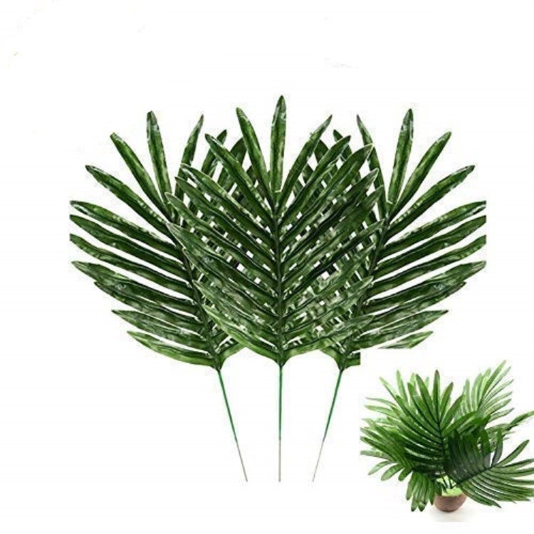 'S Best-Selling Model With Pole Turtle Leaf Hawaiian Party Decoration Loose-Tailed Sunflower Gold Silver Simulated Plant - Image 5