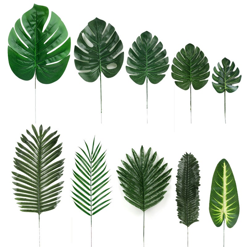'S Best-Selling Model With Pole Turtle Leaf Hawaiian Party Decoration Loose-Tailed Sunflower Gold Silver Simulated Plant - Image 1
