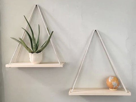 Bookshelf Wall Shelf Flying Shelf Wooden Tree Shelving System 5025