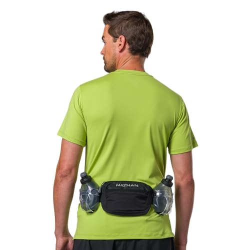 Nathan Running Belt Hydration with Flasks, Storage Pockets, Trail Mix Plus, Running Water Bottle Belt, Insulated, Walking, Hiking - Image 3