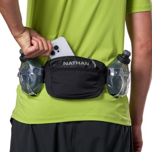 Nathan Running Belt Hydration with Flasks, Storage Pockets, Trail Mix Plus, Running Water Bottle Belt, Insulated, Walking, Hiking - Image 5