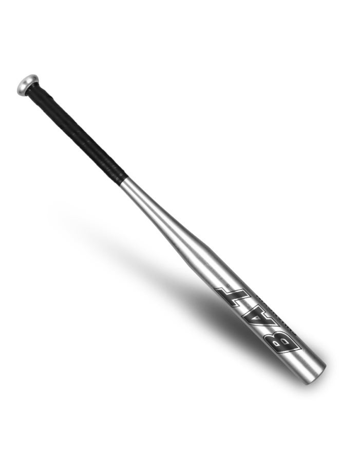Full Aluminum Alloy Baseball Bat Children's To Adults Version School Students Practice Bat Multiple Colors Available-Color:28 Inch Silver Aluminum Alloy - Image 1