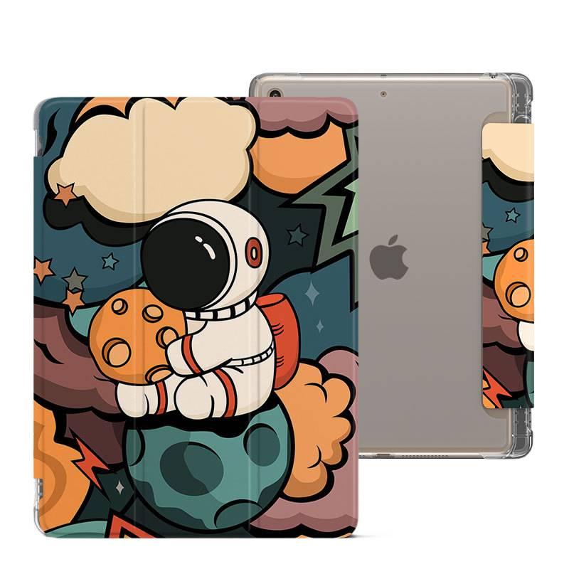DGG Black Smart iPad Case Compatible with iPad 10.2 / iPad 9.7 with Pencil Holder - Image 4
