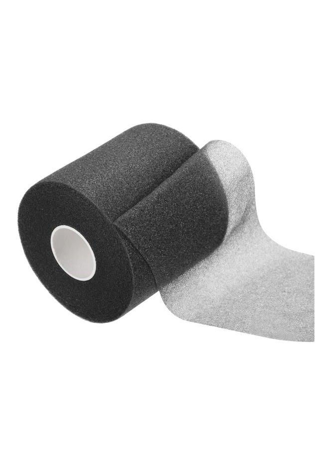 M METERXITY Badminton Grip Cushion Wrap - PE Tennis Badminton Racket Grip Tape Anti Slip Backing Film, Apply to Ball Racket Sports Training (30 Yard, Black) - Image 1