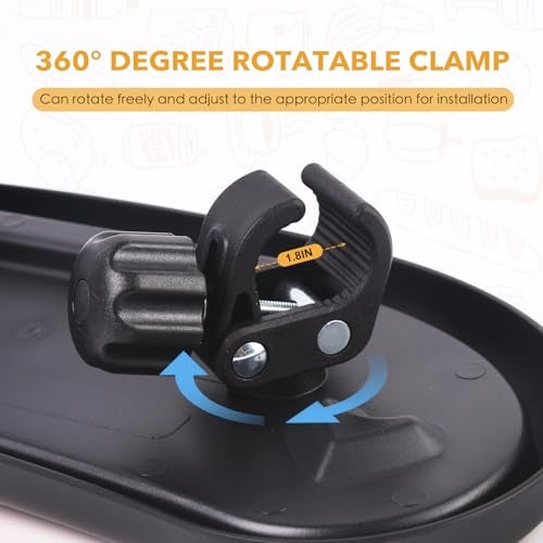 KEUYE Snack Tray Compatible with Nuna,Snack Tray for Stroller Compatible with Nuna,3 in 1 Snack Tray Attachment Compatible with Nuna with Phone Holder and Cup Holder - Image 5