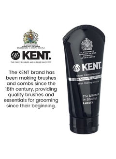 KENT Kent SCT1 Shaving Cream Travel Size Men Cooling Menthol Shaving Cream Foam. No More Nicks, Cuts or Razor Burn. Perfect Size for Travel or Home. Shaving Cream for Men Great for Sensitive Skin (2.6oz)  - Image 2