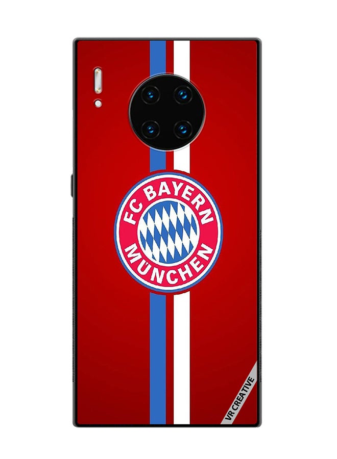VR CREATIVE Protective Case Cover For Huawei Mate 30 Pro Fc Bayern Munchen Logo Red Design Multicolour - Image 1