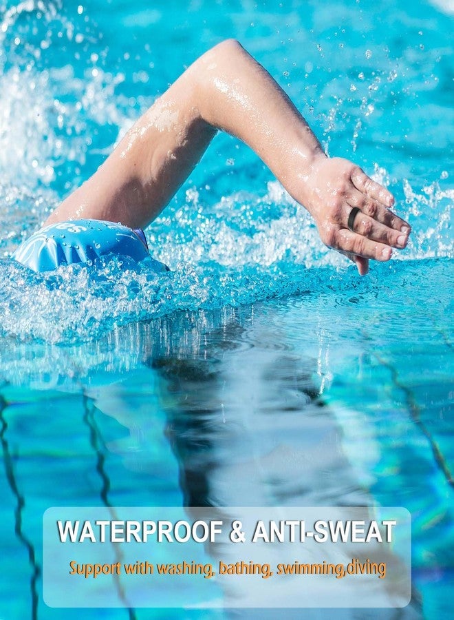 BOTOMALL 7 عبوات غلاف سيليكون متوافق مع حلقة أورا جين 3 4 وحلقة سامسونج جالاكسي - واقي ناعم رقيق مرن للتمارين الرياضية للرجال والنساء - Image 3