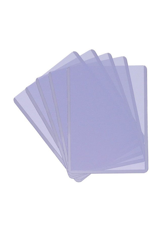 ألترا برو Ultra Pro 3 "× 4" محمل علوي عادي شفاف 25 قيراط لوادر علوية للبطاقات واقيات بطاقات البيسبول أكمام بلاستيكية صلبة - Image 2