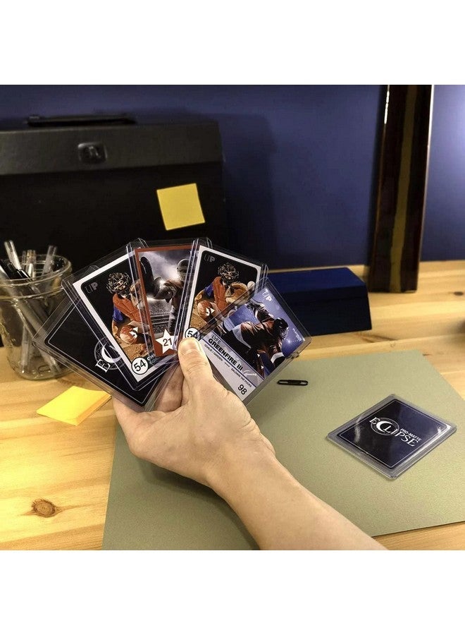 ألترا برو Ultra Pro 3 "× 4" محمل علوي عادي شفاف 25 قيراط لوادر علوية للبطاقات واقيات بطاقات البيسبول أكمام بلاستيكية صلبة - Image 5