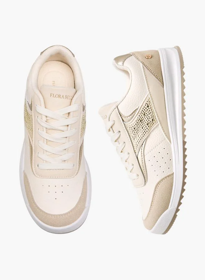 Flora Bella Women Lace-Up Ankle Sneakers
