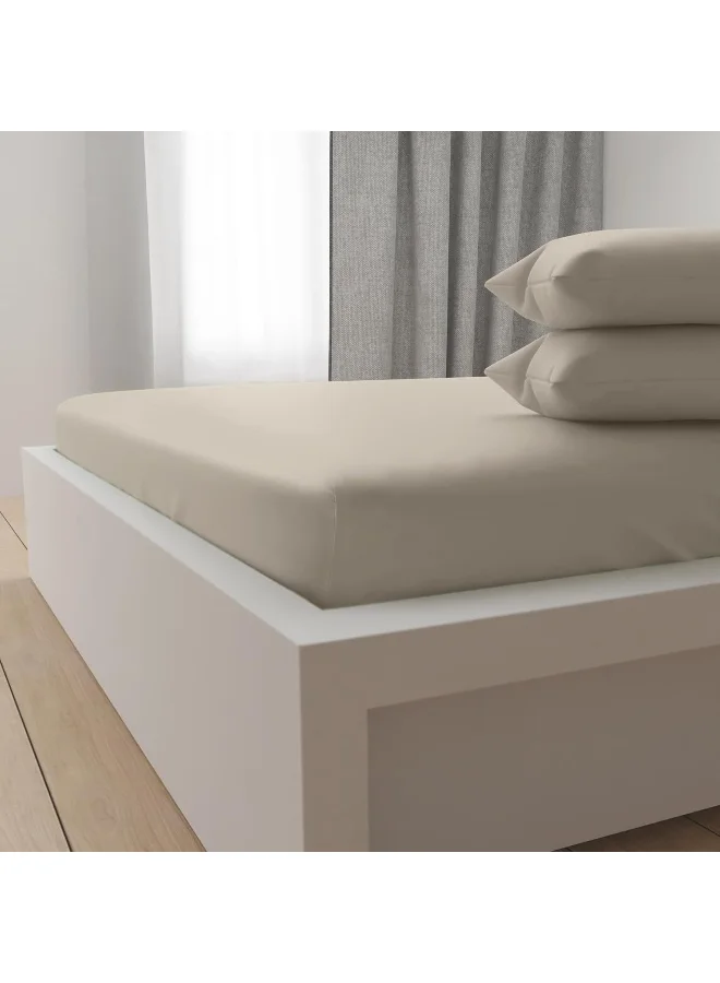 Hotel Linen Klub Hotel Linen Klub Luxury 100% Cotton 350TC Fitted Sheet Set