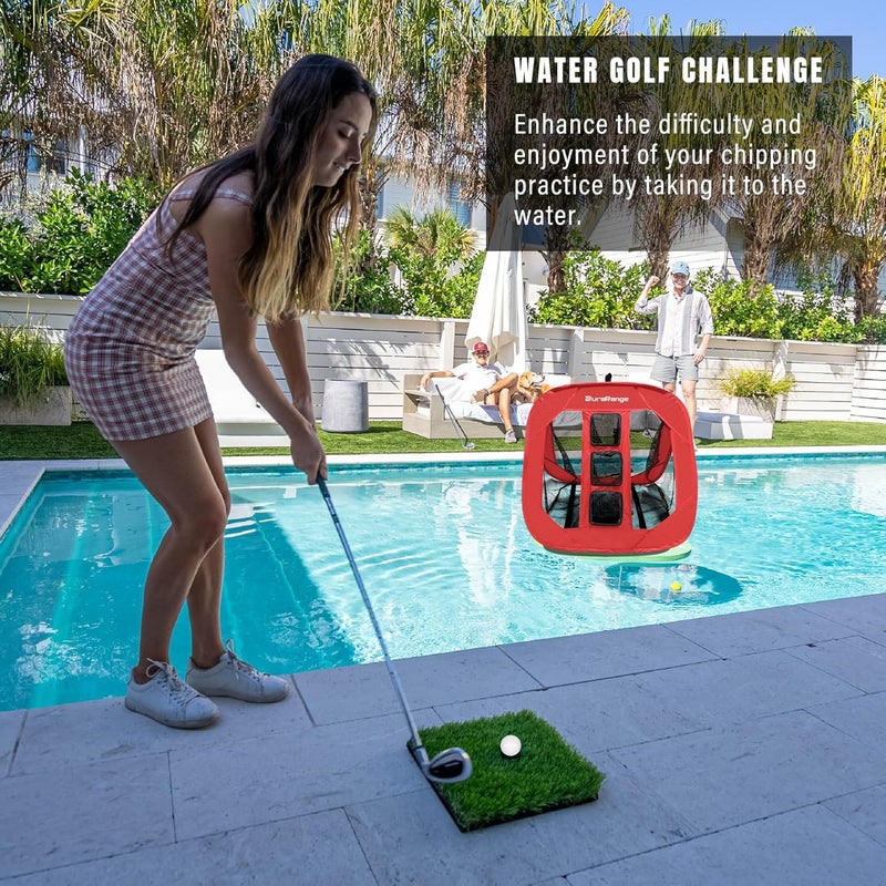 DURARANGE Pop-Up Golf Chipping Net - Ultimate Target Training Chip Aids for Precision & Distance, Outdoor | Indoor Practice, Golfer Gift - Image 5