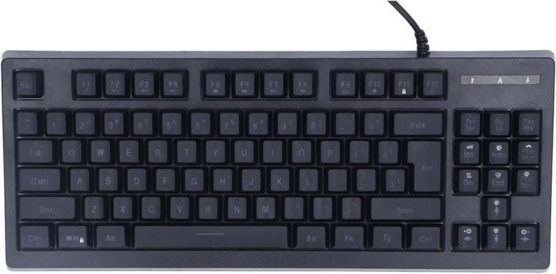 Ergonomic RGB Mechanical RGB Mechanical Game Keyboard, Two Colored Two Color Cable Spray Keys, Suitable for 10/ User - Image 1