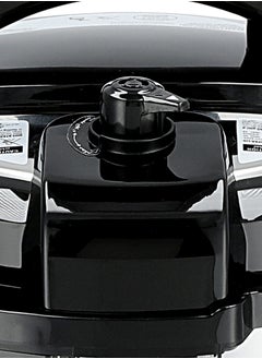 ALBERTO Electric Pressure Cooker 6 LT 1000W Granite inner POT silver/black  - Image 4
