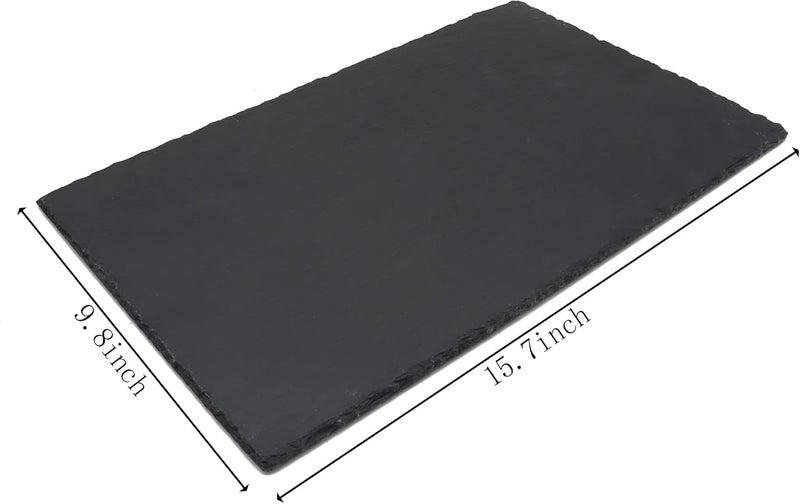 JIH Reptile Basking Platform 15.7 by 9.8 inch, Natural Rock Reptile Food Bowl Tortoise Feeding Dish Habitat Decor - Image 2
