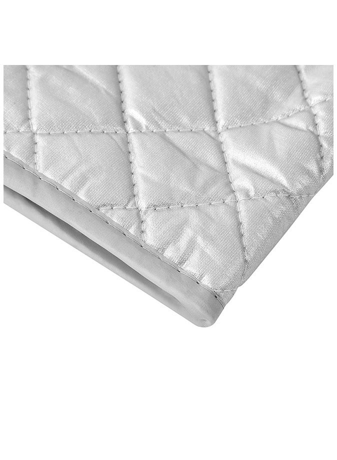 Anti Steam Oven Gloves Silver 17 x 27cm - Image 2