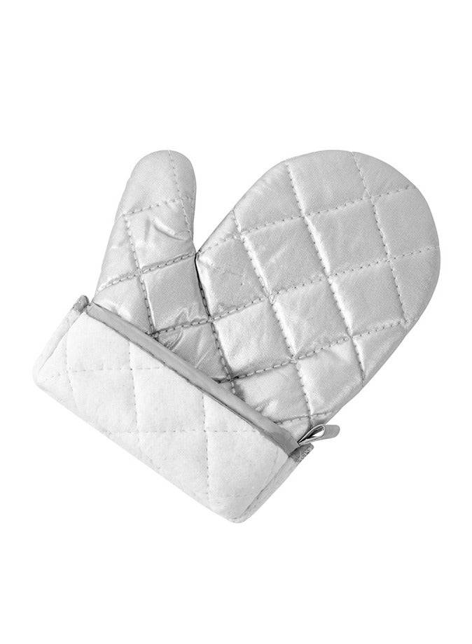 Anti Steam Oven Gloves Silver 17 x 27cm - Image 5