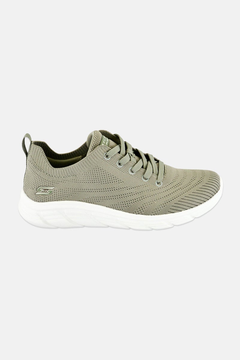 SKECHERS Women Graceful Stride Lace Up Training Shoes, Light Olive - Image 4