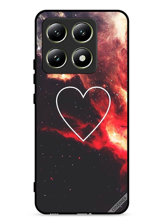 Covernex Xiaomi 14T 5G Protective Case Cover Heart In Space - Image 1