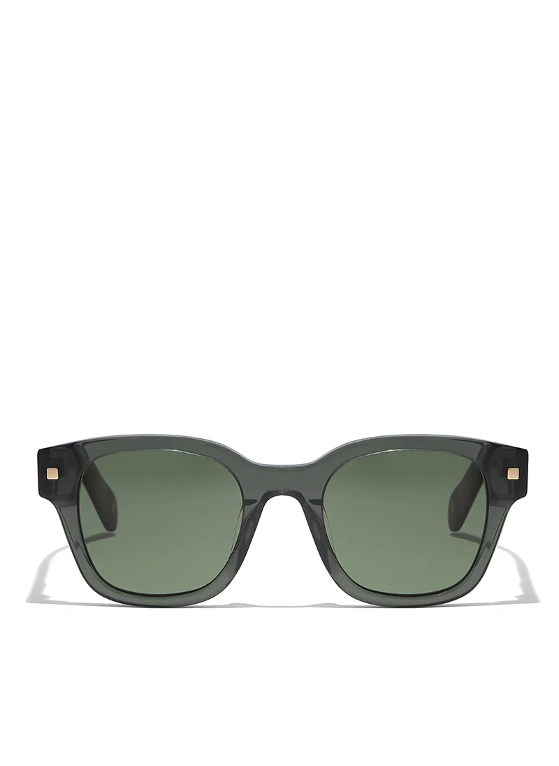 30Sundays 30Sundays CANYON,Women Sunglasses, Square Sunglasses, UV Protection: UV400 (Green,Green)