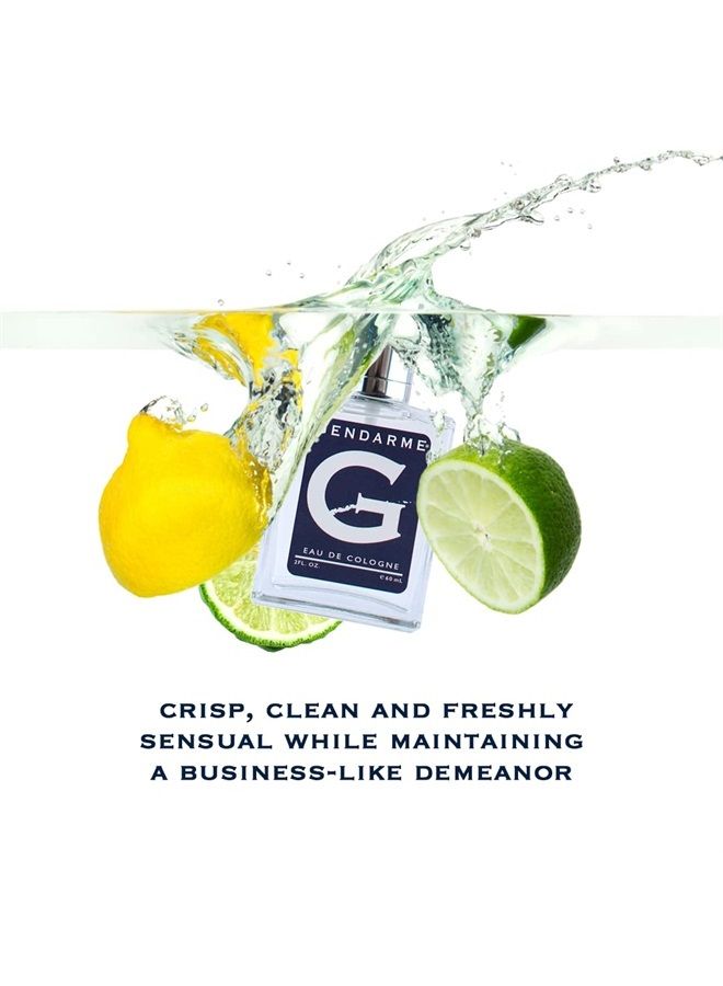 Gendarme Eau De Cologne Spray for Men - Clean Fresh Unisex Fragrance, 2 oz (Spray Glass) - Image 2