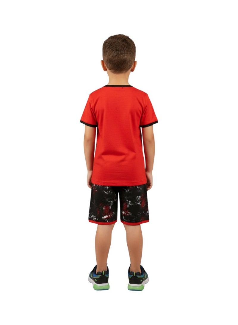 Bidani Spiderman Black Fit Sleepwear for Kids - Image 3