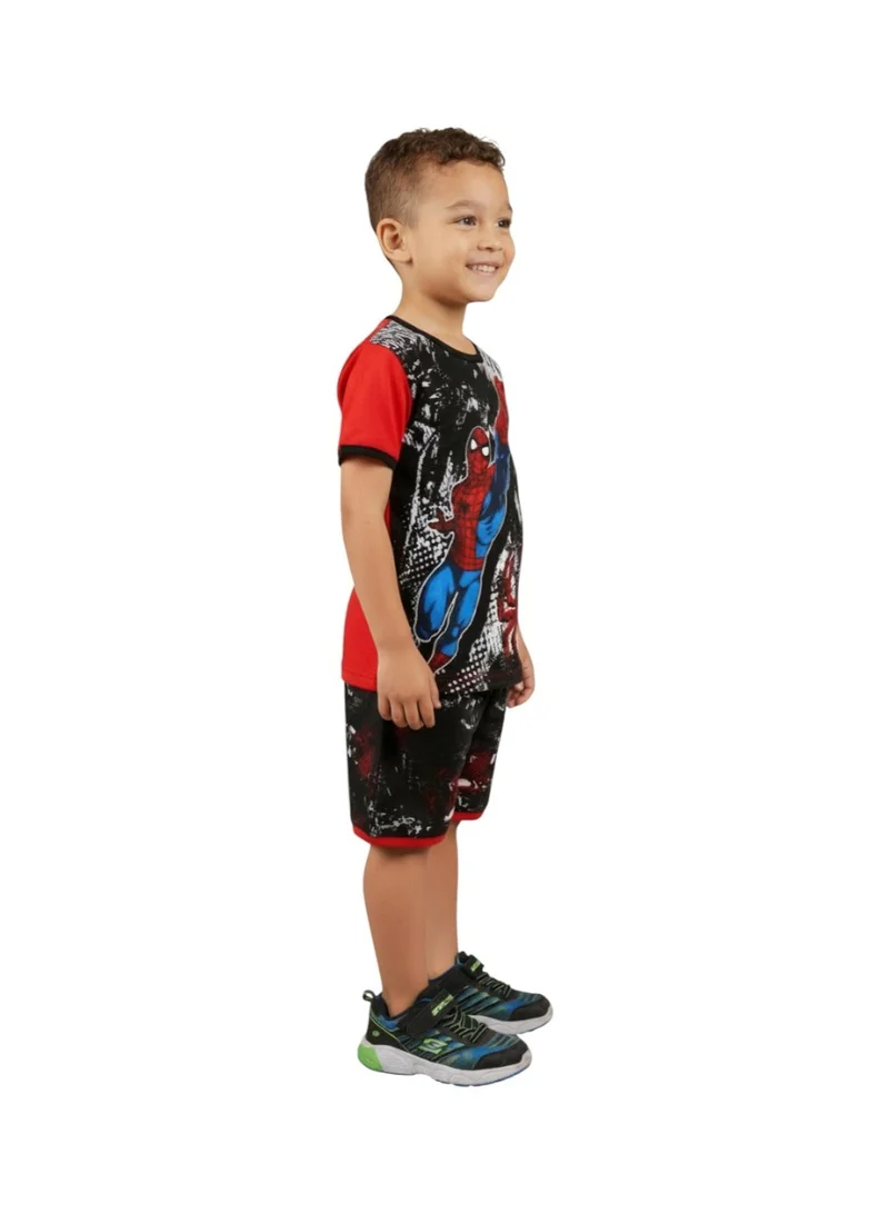 Bidani Spiderman Black Fit Sleepwear for Kids