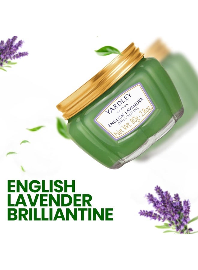 ياردلي كريم الشعر بريليانتين باللافندر الإنجليزي 80 جم - Image 4