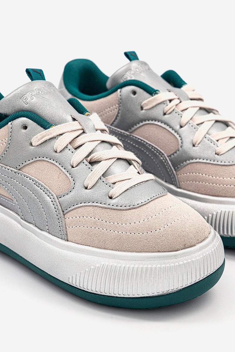 PUMA Women Lace Up Suede Mayu 2 Sport Shoes, Multicolor - Image 4