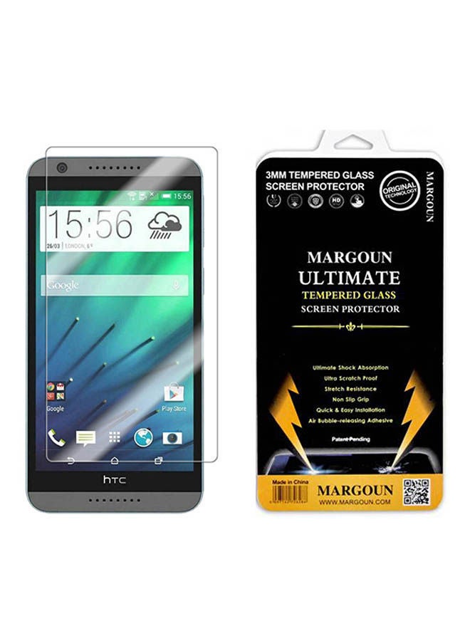 NIBEMINENT Tempered Glass Screen Protector For HTC Desire 820 Clear 