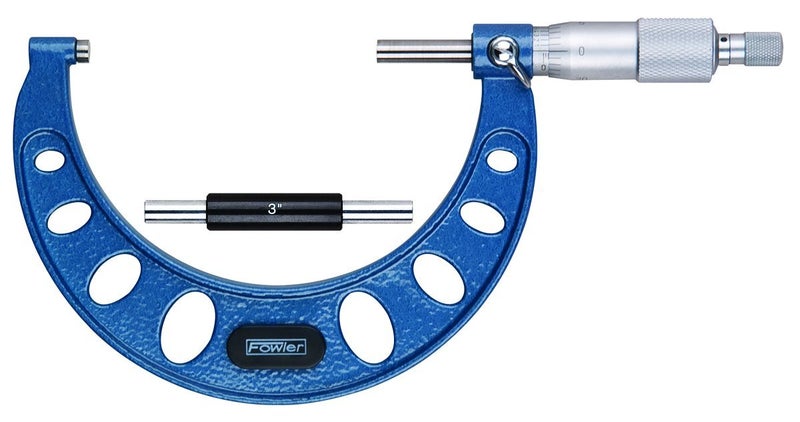 Fowler 52-240-004-1, Outside Inch Micrometer with 3-4" Measuring Range - Image 1