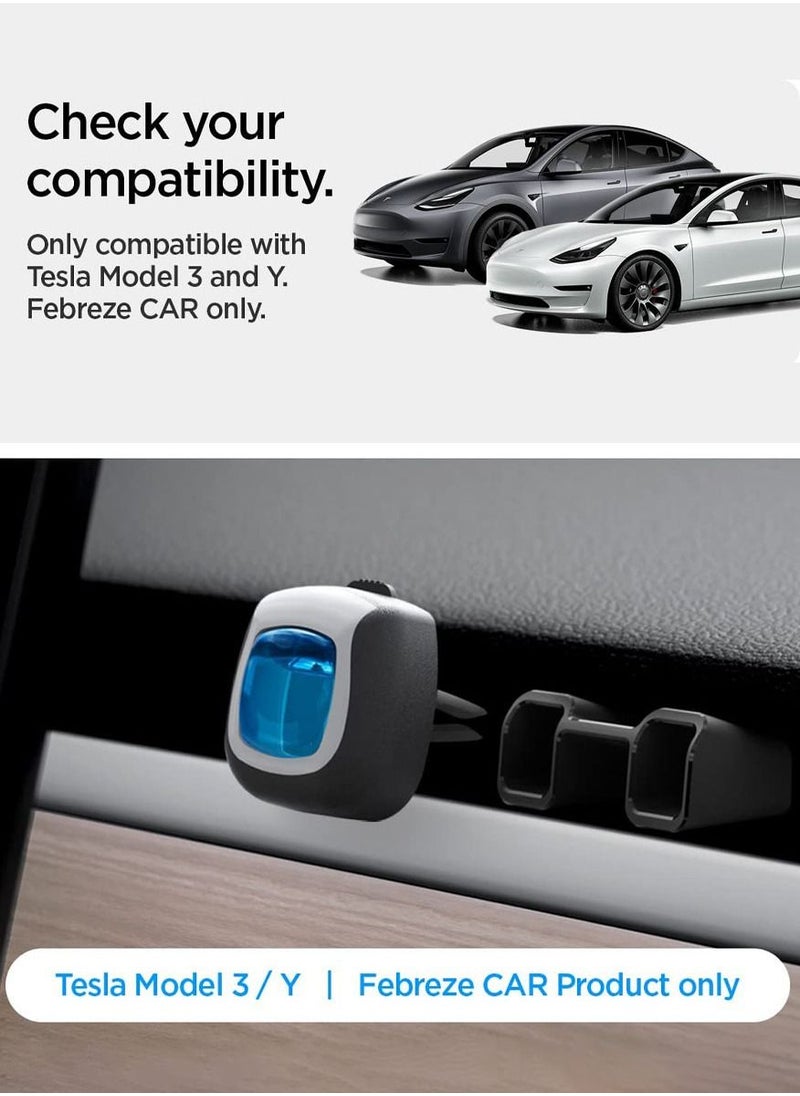 Spigen - Air Freshener Adapter for Tesla Model 3 and Model Y Air Vent (Air Freshener Not Included) - 2 Pack - Image 1