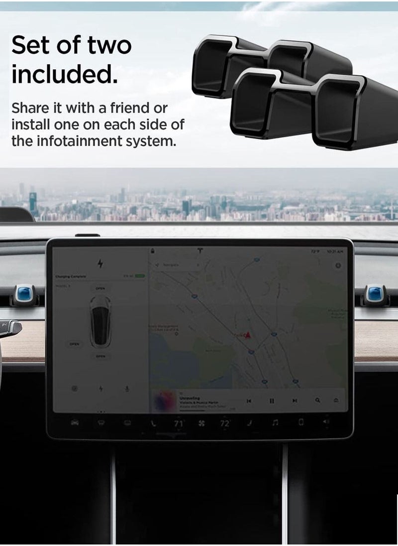 Spigen - Air Freshener Adapter for Tesla Model 3 and Model Y Air Vent (Air Freshener Not Included) - 2 Pack - Image 1