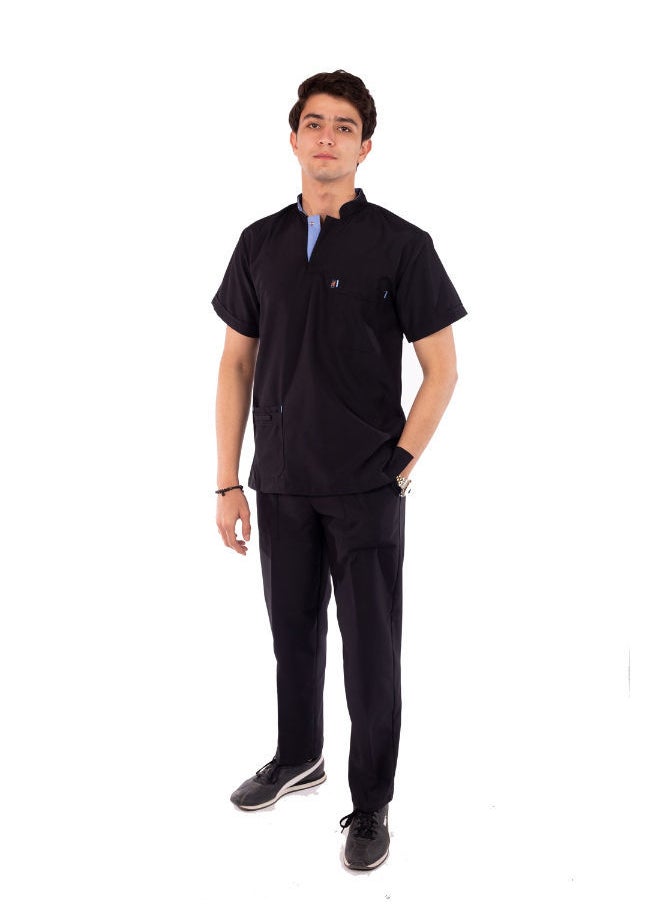 APEX Black Royal Medical Scrub  - Image 2