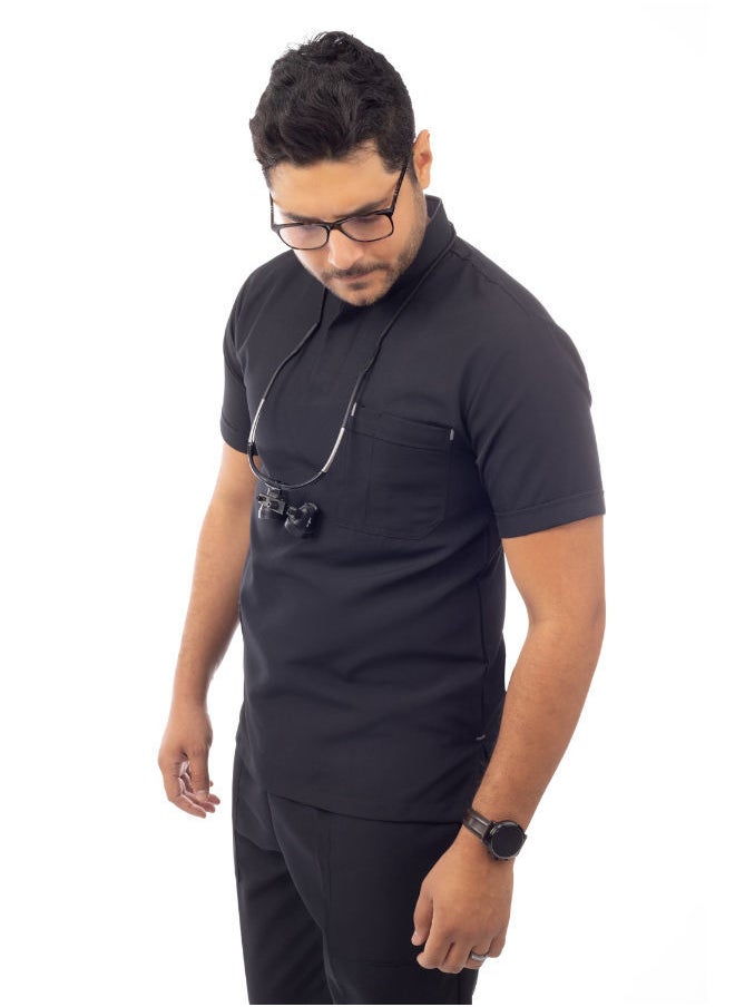 APEX Black Royal Medical Scrub  - Image 3