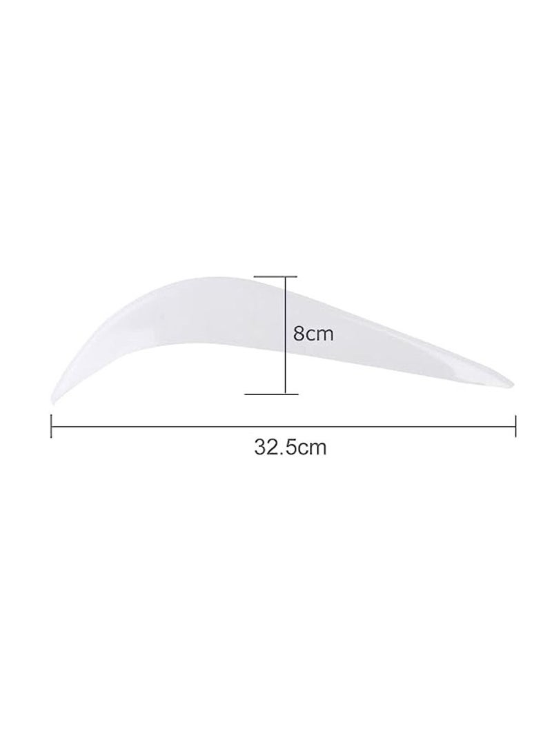 Yuwell 4 Pcs Car Bumper Guard Protector Sticker Universal Anti-Scratch Car Front And Back Rear Bumper Protector Strip - Image 4