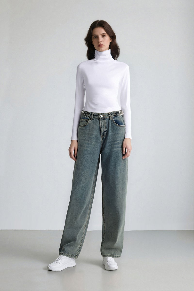 DeFacto White Woman Fall in Love Bodysuit Casual - Image 2