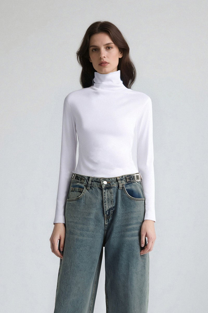 DeFacto White Woman Fall in Love Bodysuit Casual - Image 1