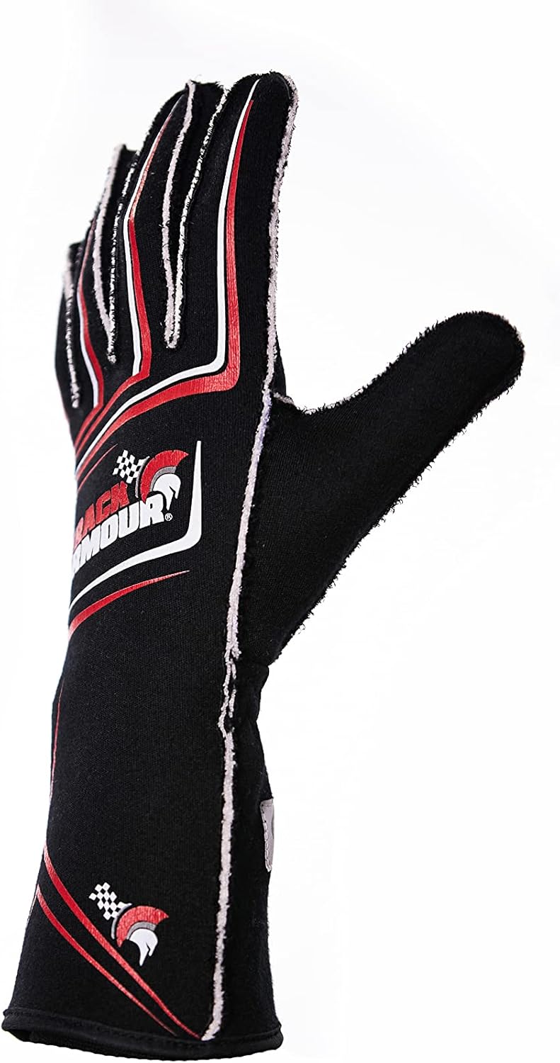 TRACK ARMOUR Series 4 Racing Glove SFI 3.3/5 Nomex Fabric Silicon Grip - Image 4