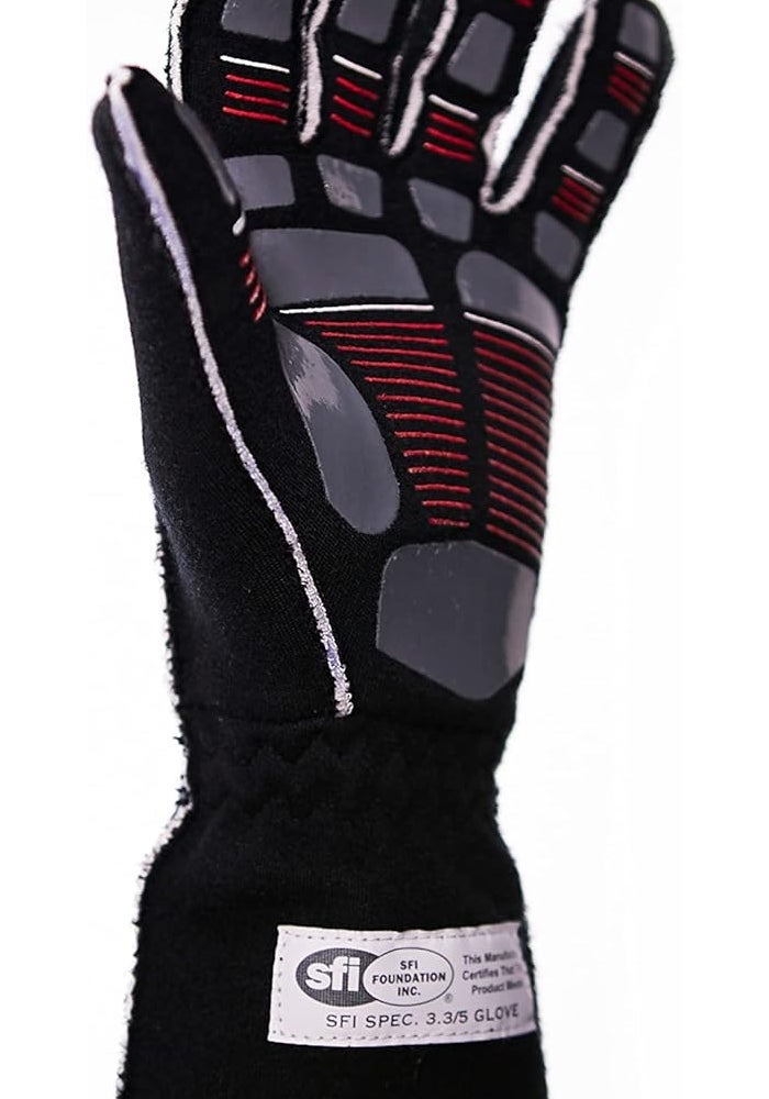 TRACK ARMOUR Series 4 Racing Glove SFI 3.3/5 Nomex Fabric Silicon Grip - Image 3