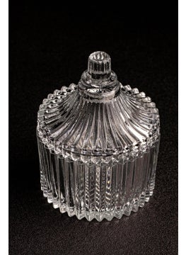 Devigo Glass Sugar Bowl Mini Turkish Delight Holder Treat Dragee Dispenser  - Image 3