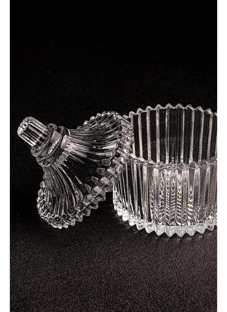 Glass Sugar Bowl Mini Turkish Delight Holder Treat Dragee Dispenser - pzsku/ZD3398EE0A1E27255A630Z/45/_/1728062114/4c8aca23-6e5c-4b4f-82d6-59ef671447dc