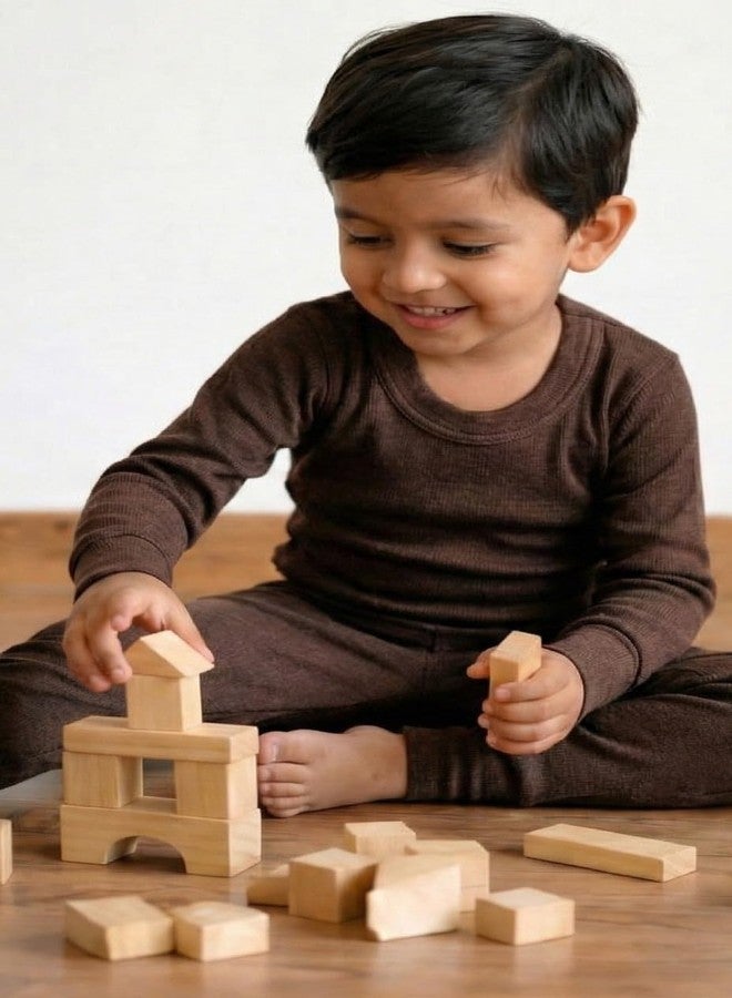 ملابس حرارية للأطفال من ريزك (بني، من 3 إلى 4 سنوات) - Image 2