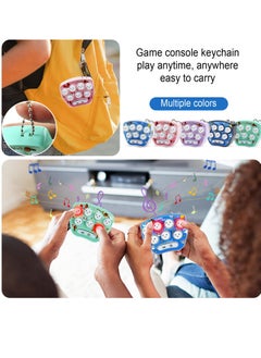 SYOSI 5 Pce Light Up Pop Pro Game Quick Push Game Console Fidget Toys Whack a Mole Puzzle Game Machine Multiple Game Modes Toddler Toys for 3+ Years Black Purple Pink Green Transparent  - Image 5