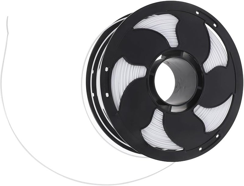 White PETG 3D Printer Filament High Purity Low Shrinkage Tough Rigid Material - Image 2