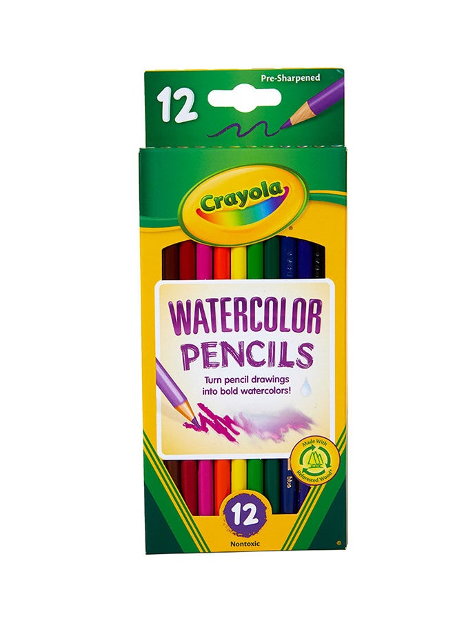 كرايولا 12 قلم رصاص للألوان المائية - حوّل رسوماتك بالقلم الرصاص إلى ألوان مائية جريئة - Image 3