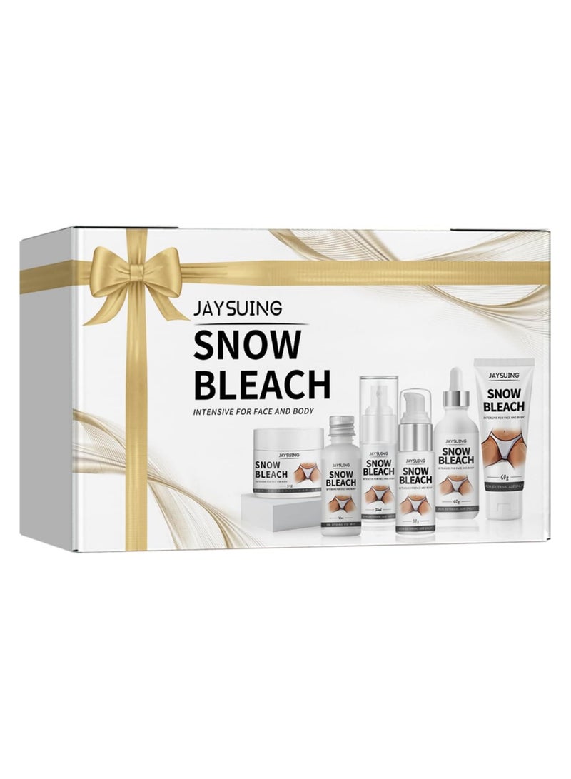 Jaysuing Jaysung Snow Bleach Set - Complete Hair Lightening Kit for Salon-Quality Results - Image 1