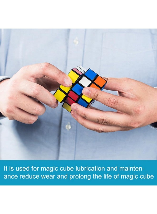 Saycker Speed Cube Lube,3ml Silicone Oil Lube for Magic Cube,Lubrication for Speed Cubing,for Improve Magic Cube Speed,Lubricating Speed Cube Oil Magic Cube Accessories,1Pc - Image 4