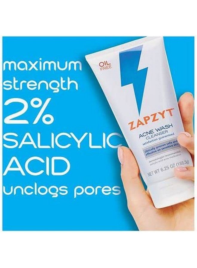 zapzyt Acne Wash Treatment For Face & Body 6.25 Oz - Image 4